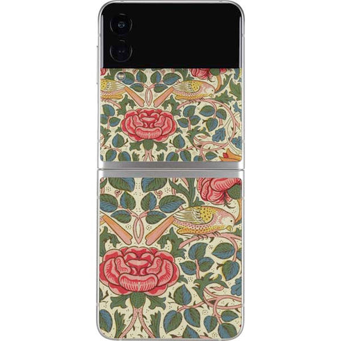 William Morris Rose Galaxy Z Flip3 5G Skin